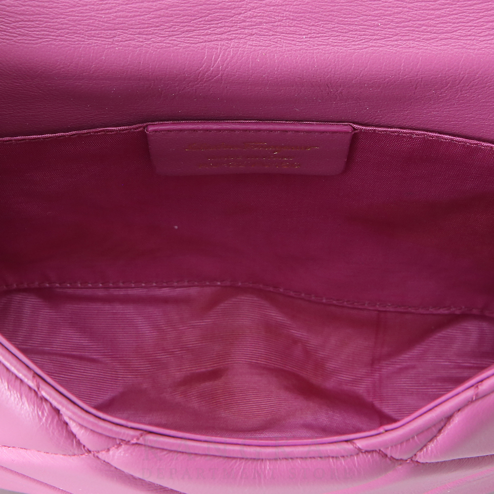 FERRAGAMO(USED)페레가모 바라리본 체인백